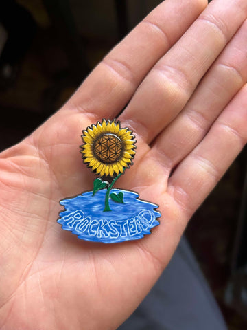 Sunflower Pin